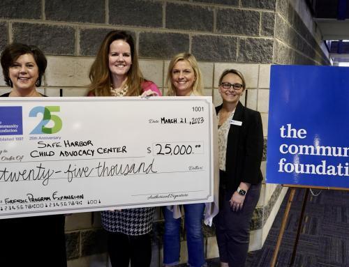 The Community Foundation Awards Safe Harbor A $25,000 Grant